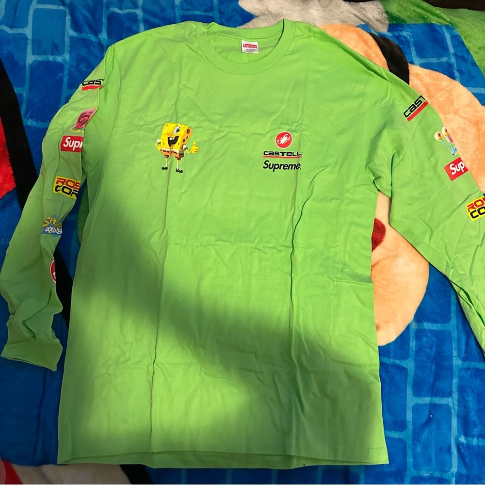 Supreme Lime Green Long Sleeve